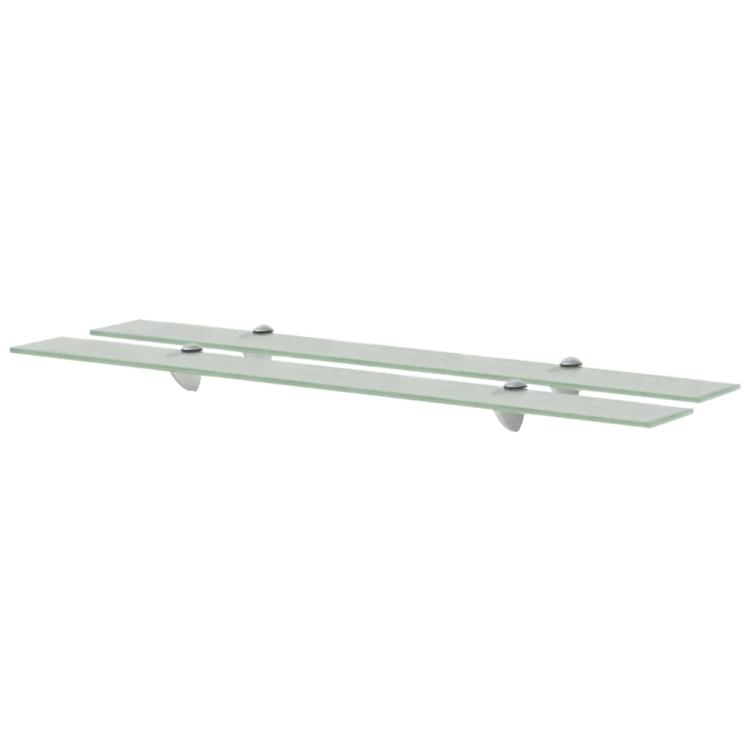 Picture of Floating Shelves 2 pcs Glass 90x10 cm 8 mm