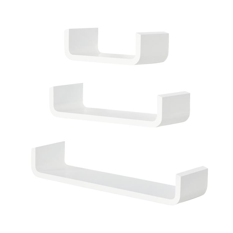 Picture of Floating Shelves Set of 3 Wall Shelf Shelves for Wall