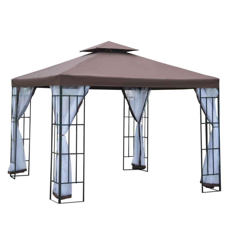Picture of 3 x 3m Patio Gazebo Canopy Garden Pavilion Tent Shelter