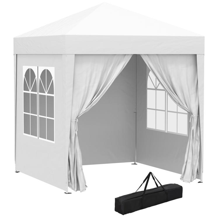 Picture of 2 x 2 m Garden Pop Up Gazebo Wedding Party Tent Marquee