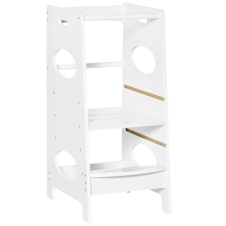 Picture of Toddler Step Stool Kids Adjustable Standing Tower with