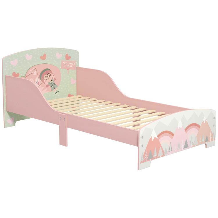 Picture of ZONEKIZ Toddler Bed Frame Kids Bedroom Furniture for Ages