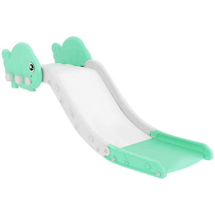 Picture of AIYAPLAY 4 in 1 Kids Slide and Swing Set with Climber