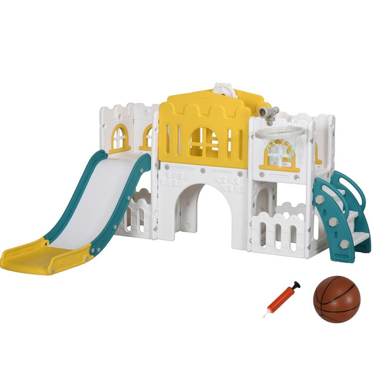 Picture of AIYAPLAY 7-in-1 Toddler Slide for Ages 1-3 Years with