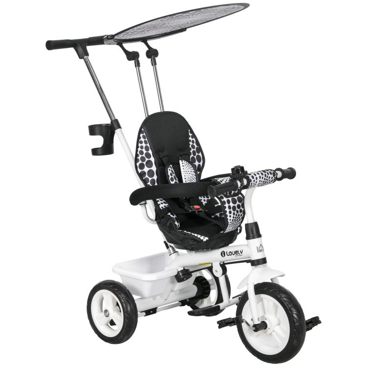 Picture of 6 in 1 Tricycle for Kids with 5-point harness straps