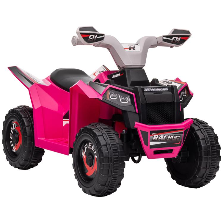 Picture of 6V Quad Bike with Wear-Resistant Wheels Forward Backward