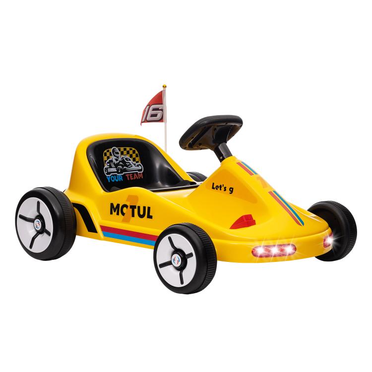 Picture of AIYAPLAY 6V Electric Go Kart for Kids with Music Light