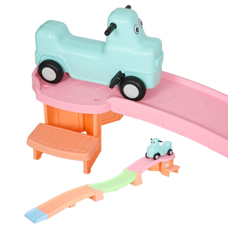 Picture of AIYAPLAY 3m Four-Piece Ride on Kids Roller Coaster w