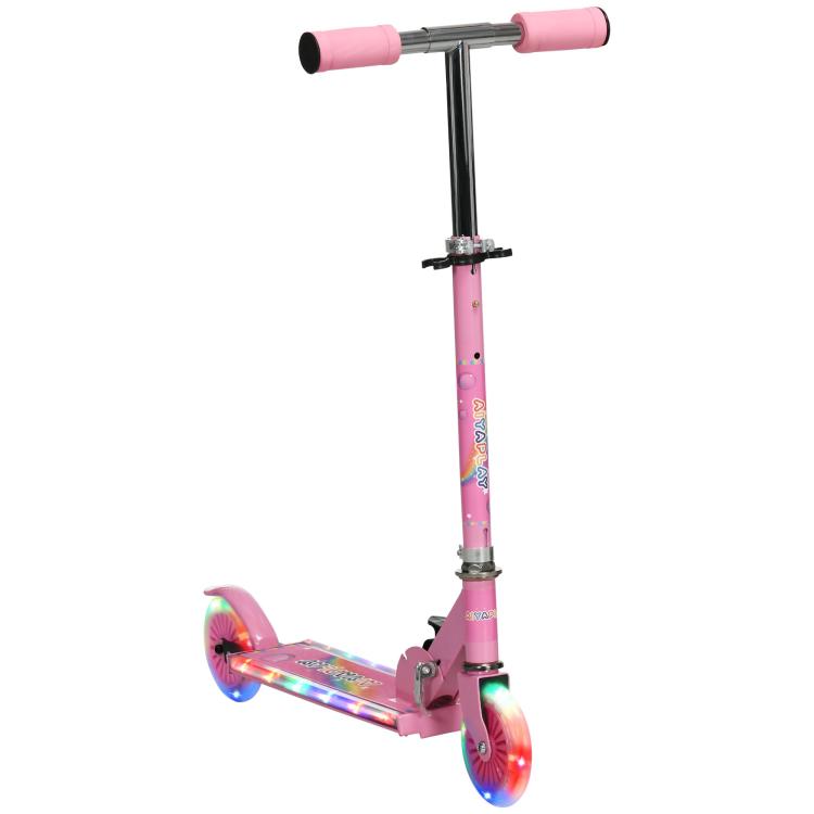 Picture of Kids Scooter with Lights Music Adjustable Height
