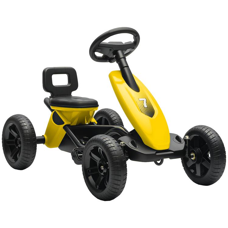 Picture of AIYAPLAY Pedal Go Kart for Kids 2-5 Years with Silent EVA