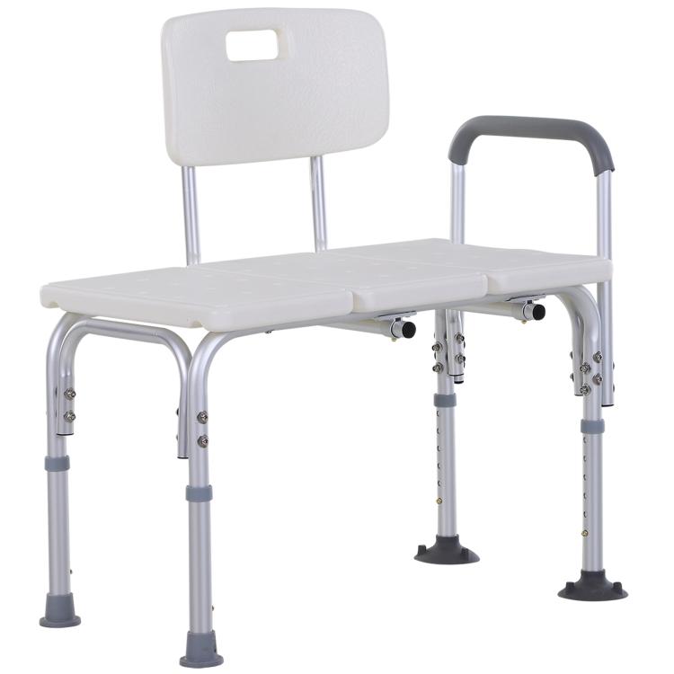 Picture of Shower Chair Adjustable Height Shower Stool with Aluminium
