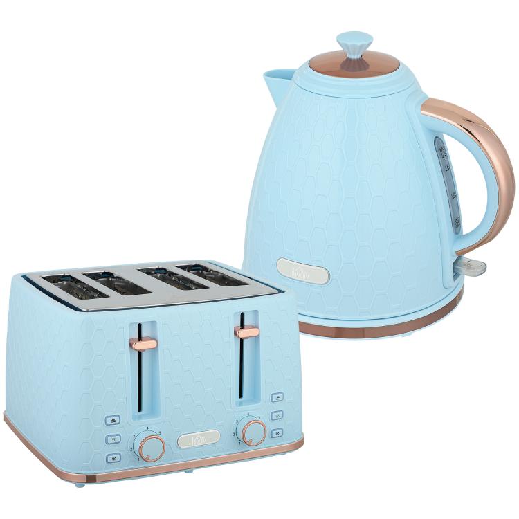 Picture of 1.7L 3000W Fast Boil Kettle  4 Slice Toaster Set Kettle
