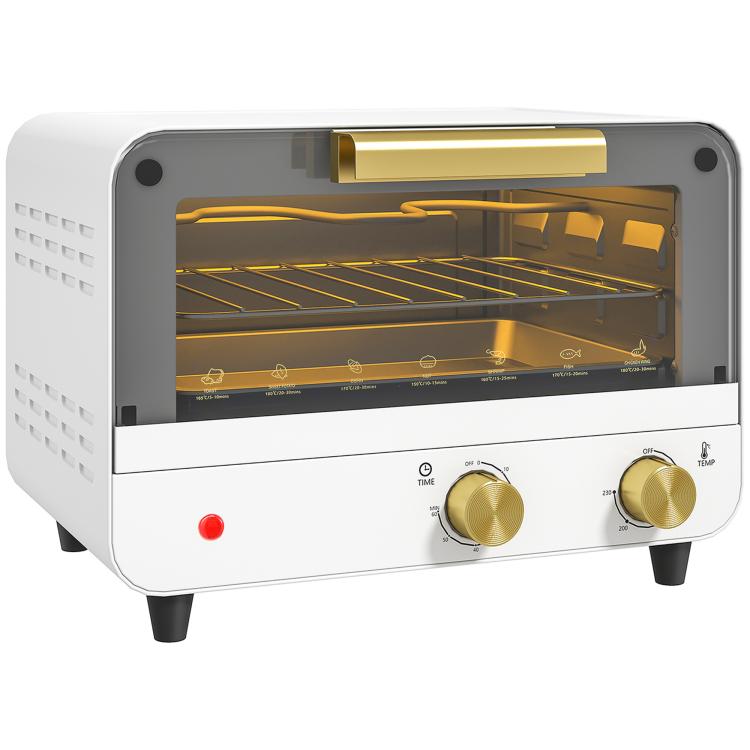 Picture of Small Toaster Oven 12L Multifunction Mini Countertop Oven
