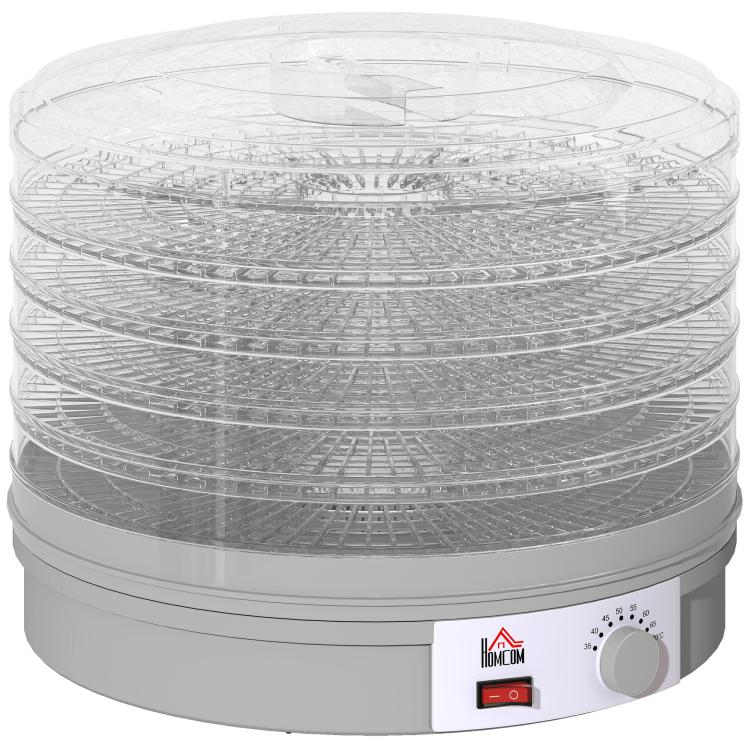 Picture of 5 Tier Food Dehydrator 245W Food Dryer Machine with