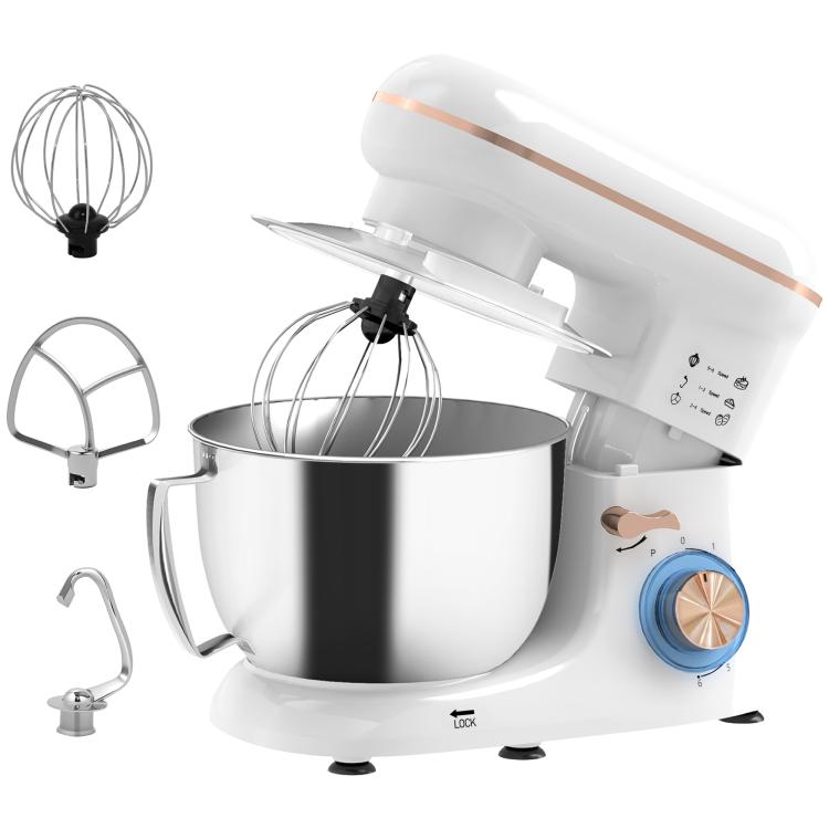 Picture of 1300W Kitchen Stand Mixer with Accessories - White