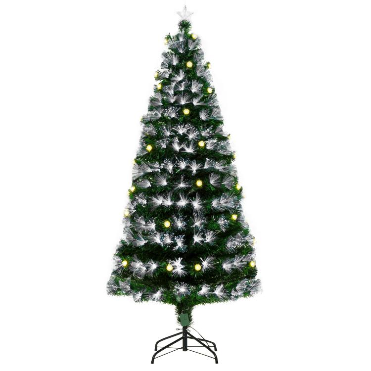 Picture of 3ft White Light Artificial Christmas Tree w 90 LEDs Star