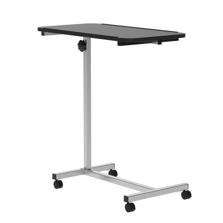 Picture of Height Adjustable Over Bed Table with Wheels C Shaped