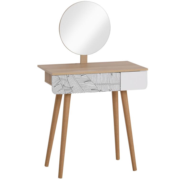Picture of Dressing Table with Drawer and Mirror height adjustable
