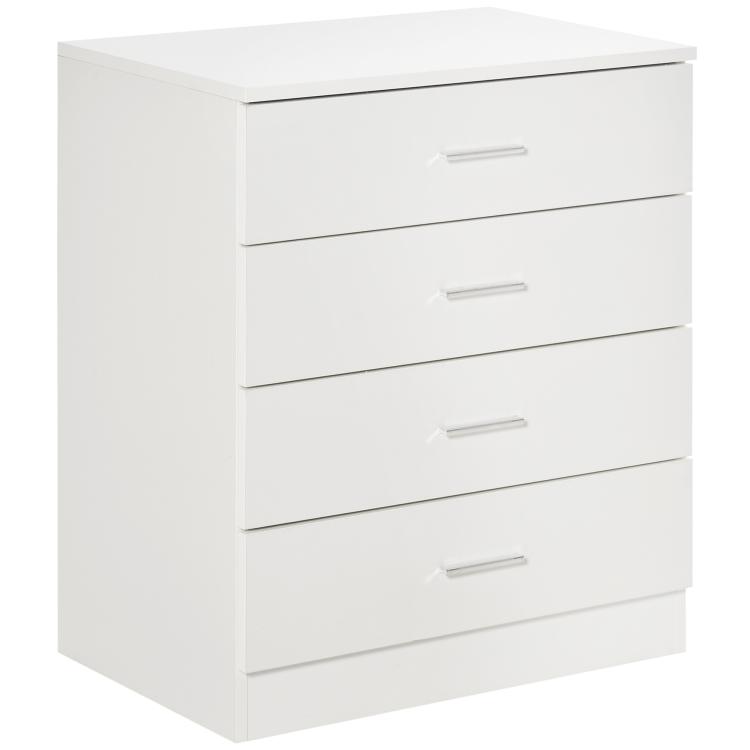 Picture of Chest of Drawers 4 Drawers Storage Cabinet with Metal