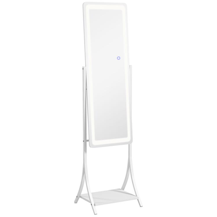 Picture of Free Standing Dressing Mirror Rolling Full Length Mirror