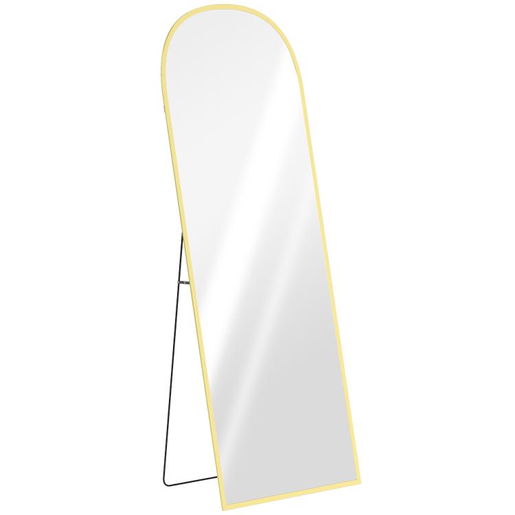 Picture of 162cm Aluminium Frame Standing Mirror - Black