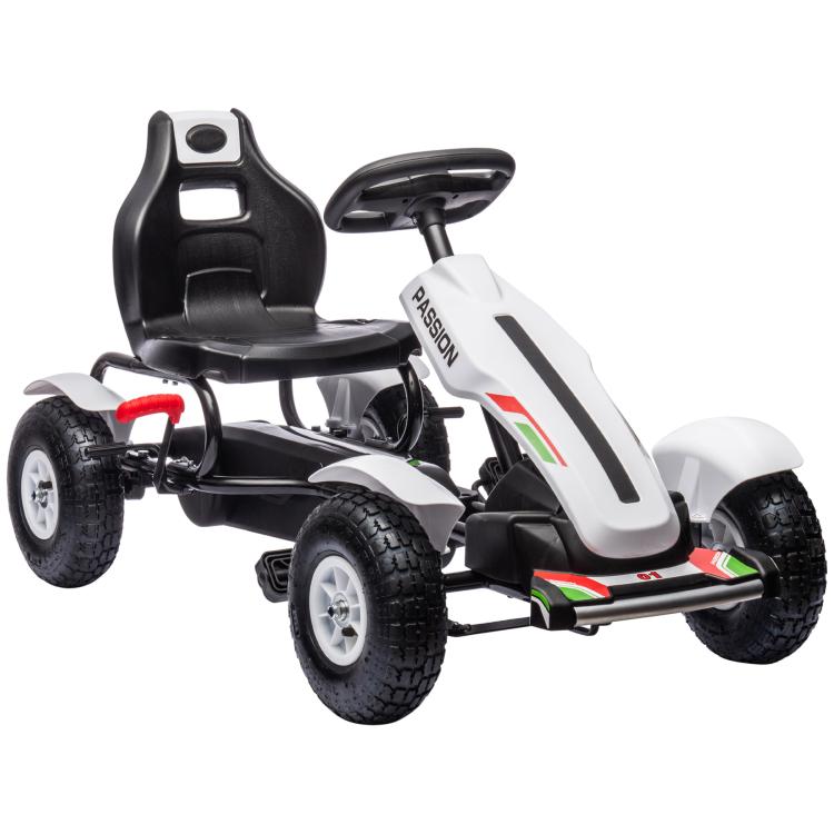 Picture of Children Pedal Go Kart Kids Ride On Racer with Adjustable