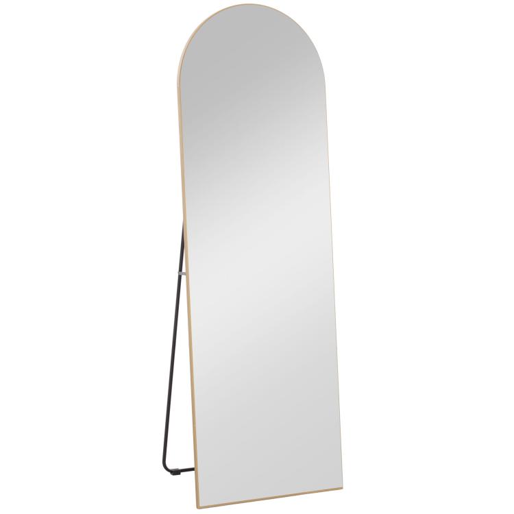 Picture of 150cm Arched Full Length Mirror - Black