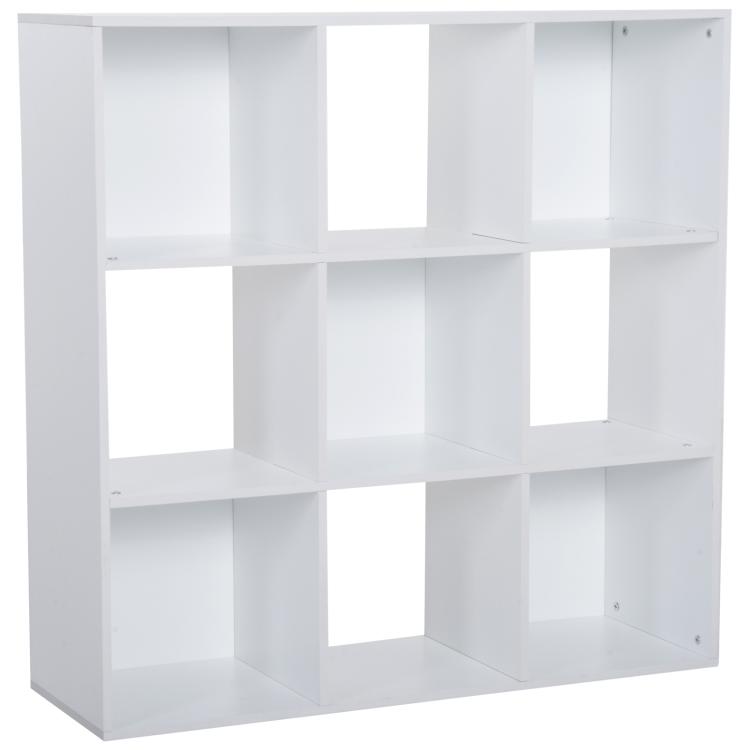 Picture of 3-tier 9 Cubes Storage Unit Particle Board Cupboard