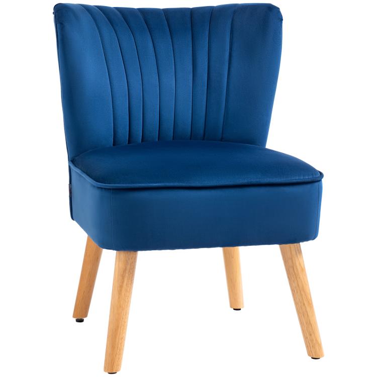 Picture of Accent Chair Arm Chair with Wide Arms Slanted Back Thick