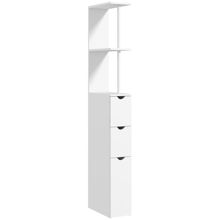 Picture of Tall Bathroom Cabinet Freestanding Bathroom Storage