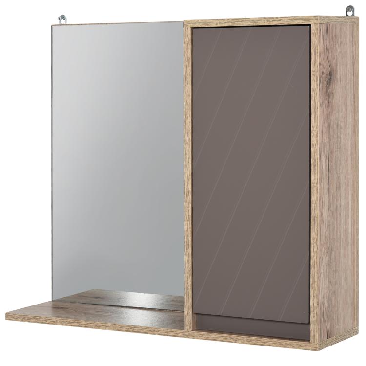 Picture of Bathroom Mirror Cabinet Wall-Mounted Bathroom Cabinet with