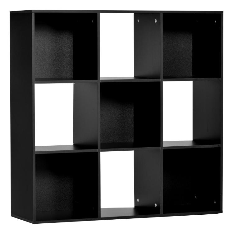 Picture of 3-tier 9 Cubes Storage Unit Particle Board Cupboard