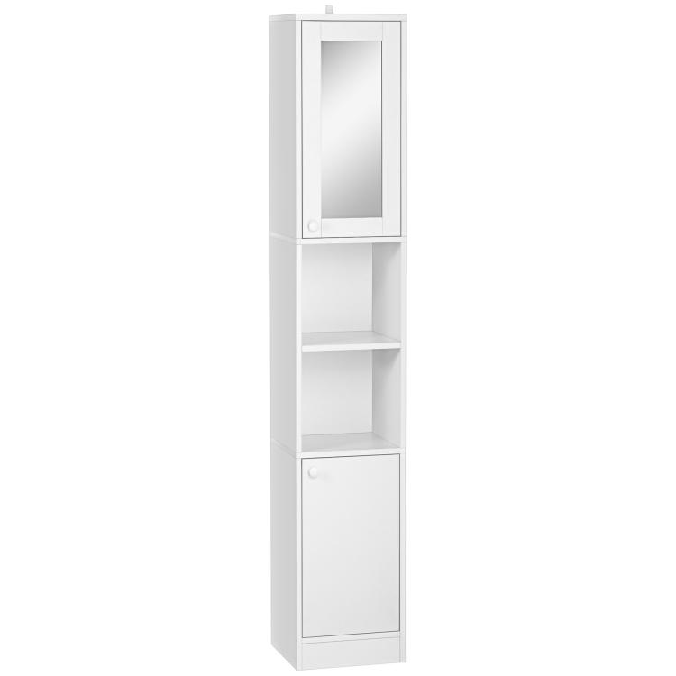 Picture of kleankin Luxury Tall Bathroom Cabinet with High Gloss