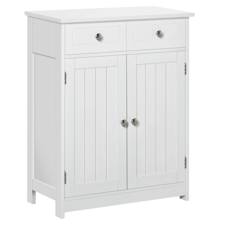 Picture of kleankin 75x60cm Freestanding Bathroom Storage Cabinet Unit