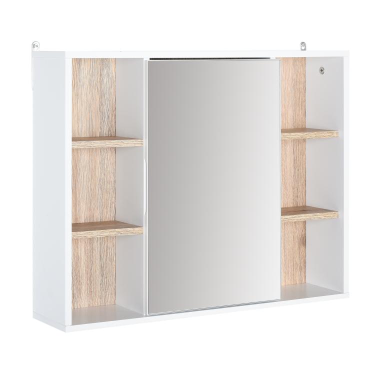 Picture of Bathroom Mirror Cabinet Wall Mounted Storage Cabinet with
