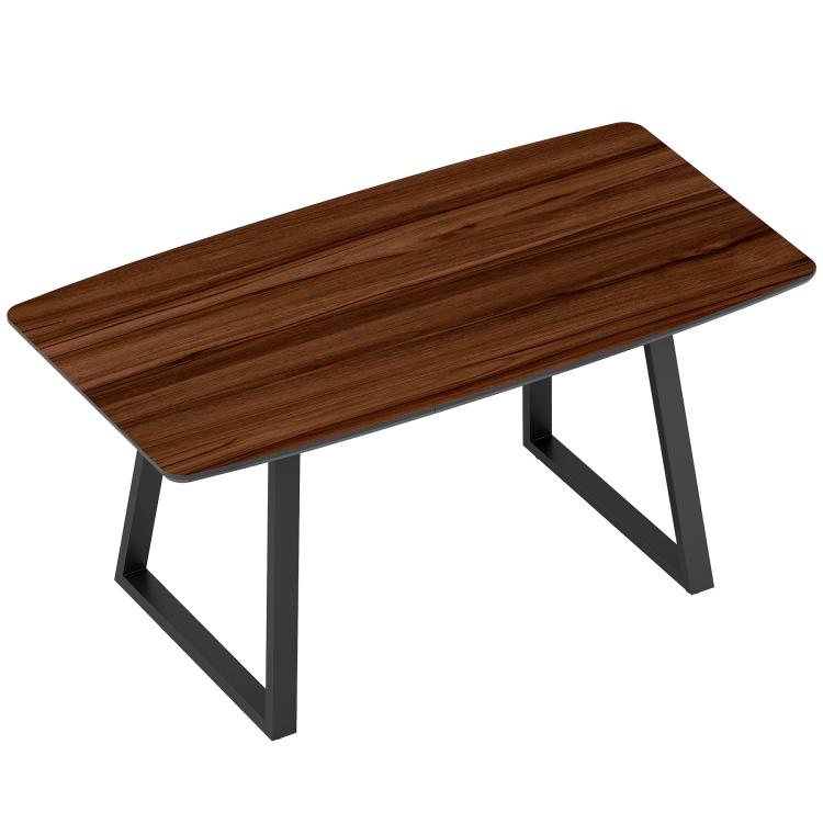 Picture of Dining Table Contemporary Rectangle Kitchen Table with