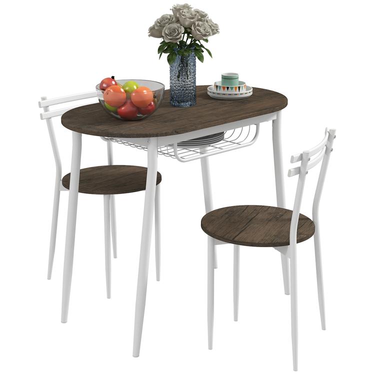 Picture of Foldable Dining Table Extendable Drop Leaf Table with