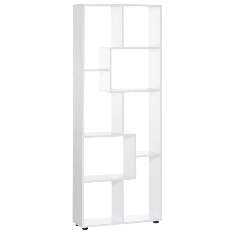 Picture of Bookshelf Tall Bookcase Modern Room Divider 8 Cube