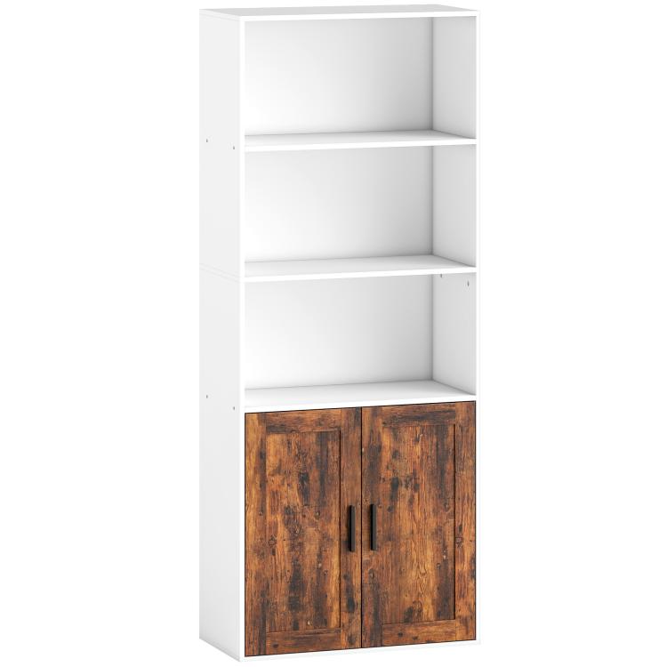 Picture of Six-Section Tree Bookcase - Wood-Effect