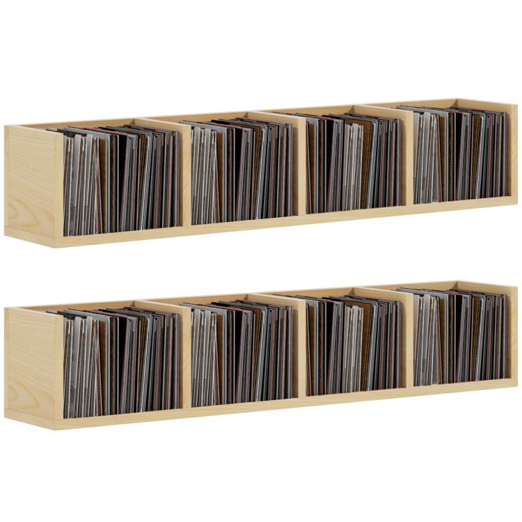 Picture of 21-Compartment Bookshelf - Brown