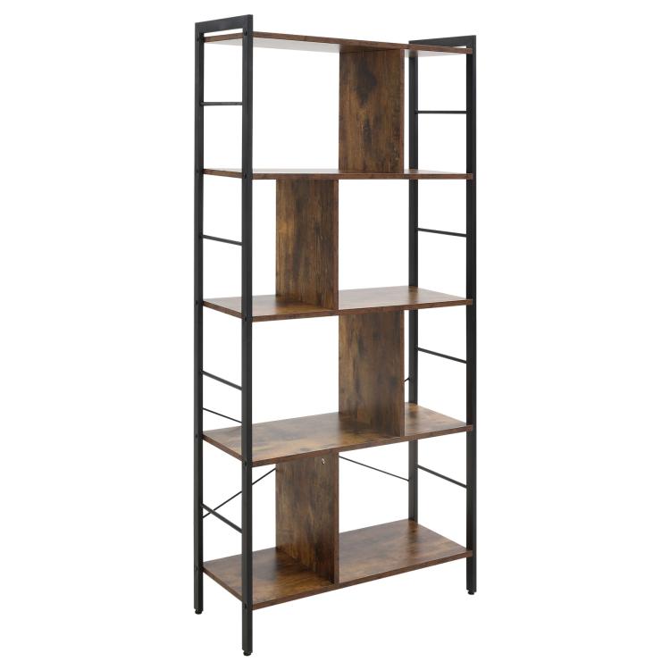 Picture of Industrial Storage Unit 5 Tiers Bookcase with Open