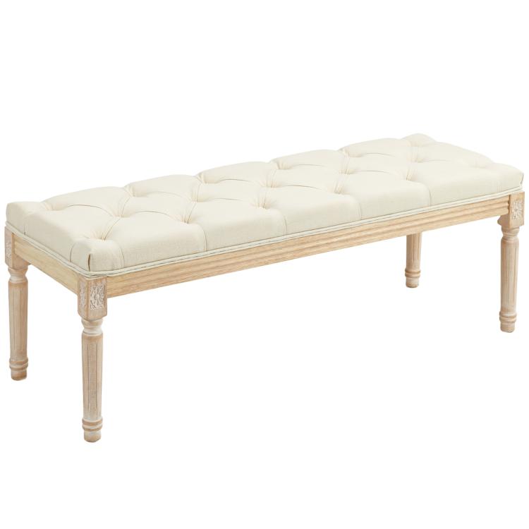 Picture of 80cm End of Bed Bench Window Seat Tufted Bench for
