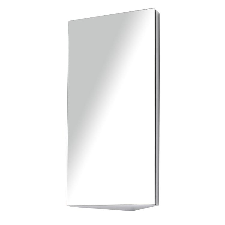 Picture of Stainless Steel Wall mounted Bathroom Corner Mirror Storage