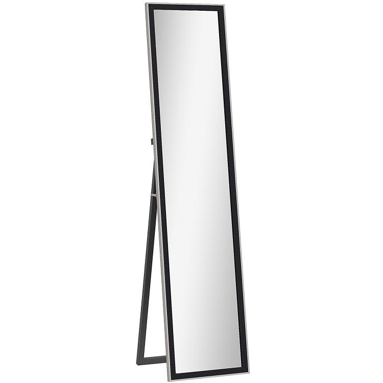 Picture of Glitter Frame Full-Length Mirror - Black