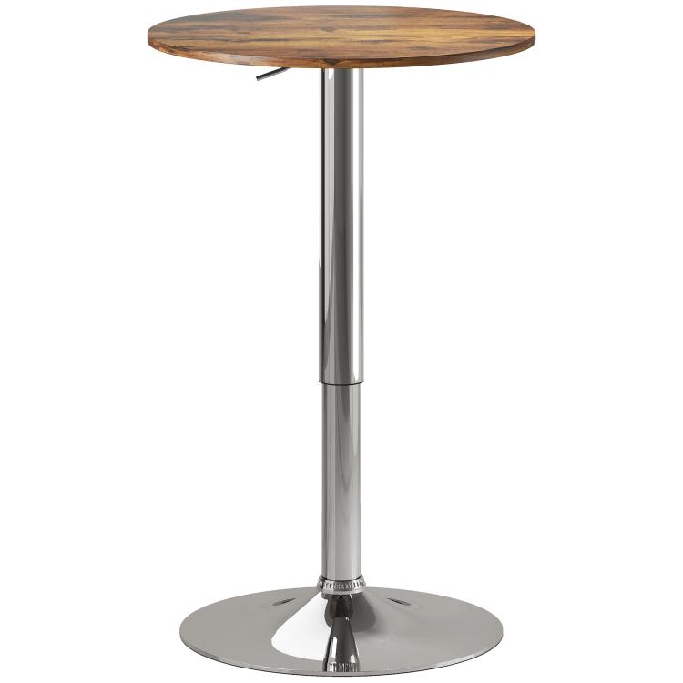 Picture of Round Bar Table 360 Degree Swivel Counter Pub Table with