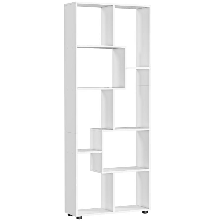 Picture of Bookshelf Tall Bookcase Modern Room Divider 8 Cube