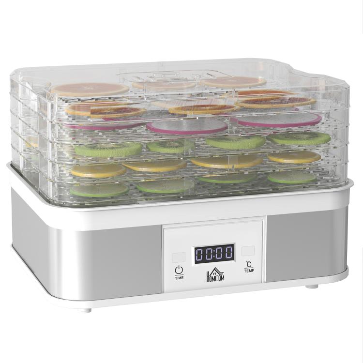 Picture of 5 Tier Food Dehydrator 245W Stainless Steel Food Dryer