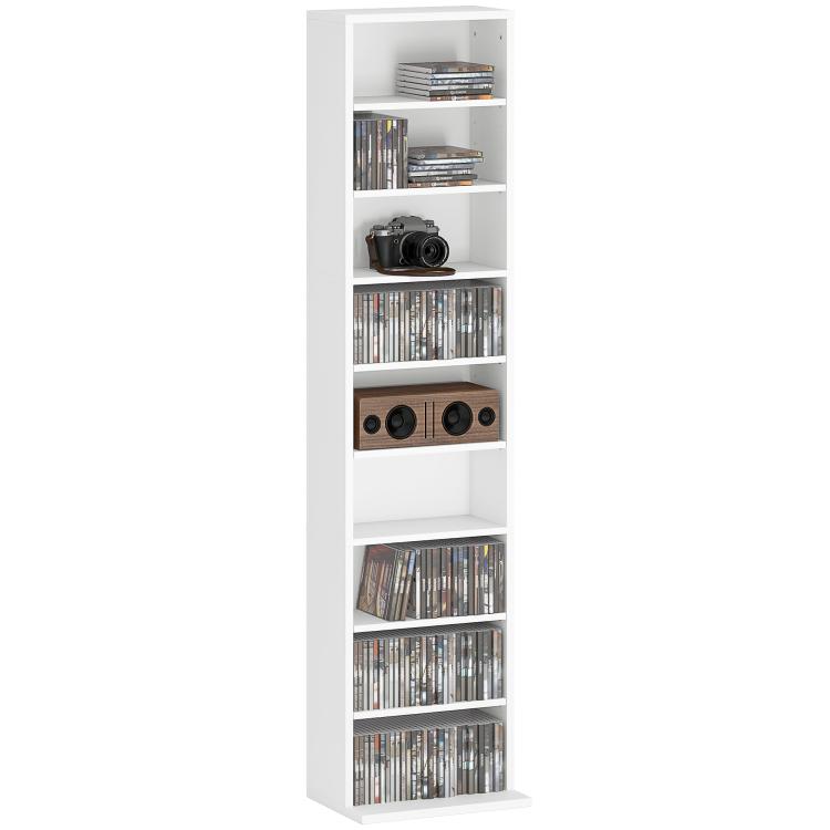 Picture of 260 Narrow CD Storage Unit - White