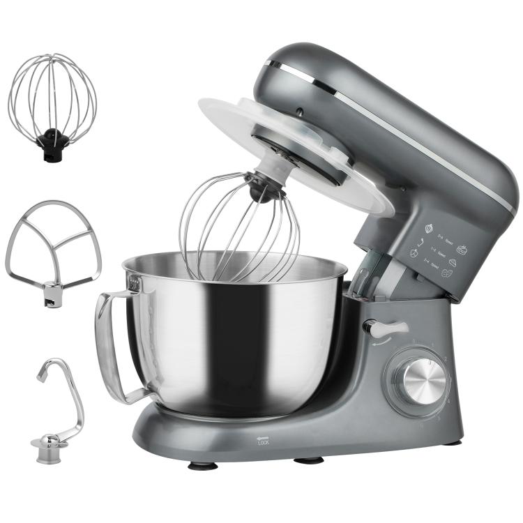 Picture of 1300W Kitchen Stand Mixer with Accessories - Silver