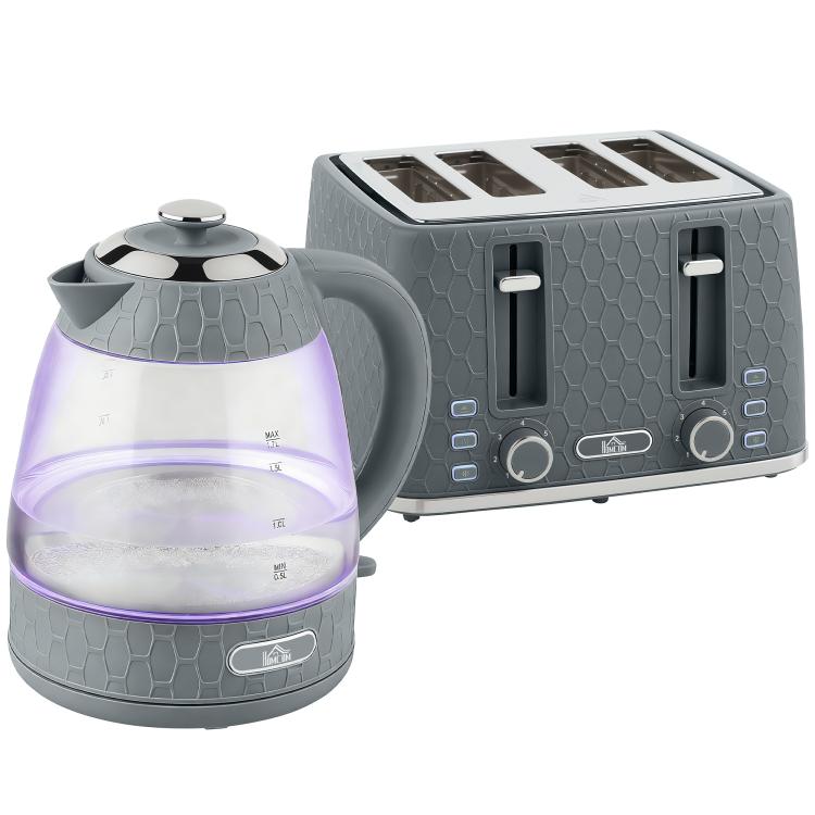 Picture of Kettle and Toaster Set 1.7L 3000W Rapid Kettle with